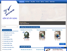 Tablet Screenshot of gomsuxaydung.net